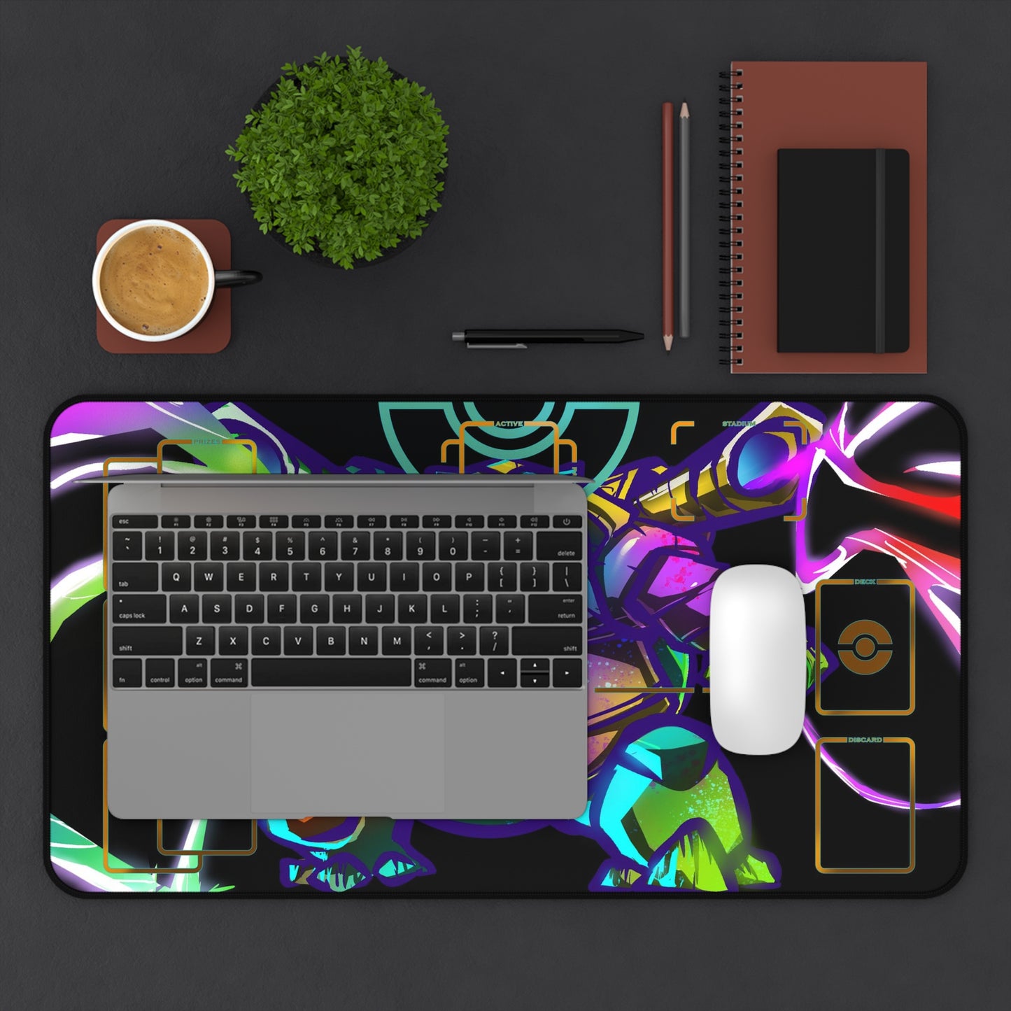 Neon Blastoise Play Mat