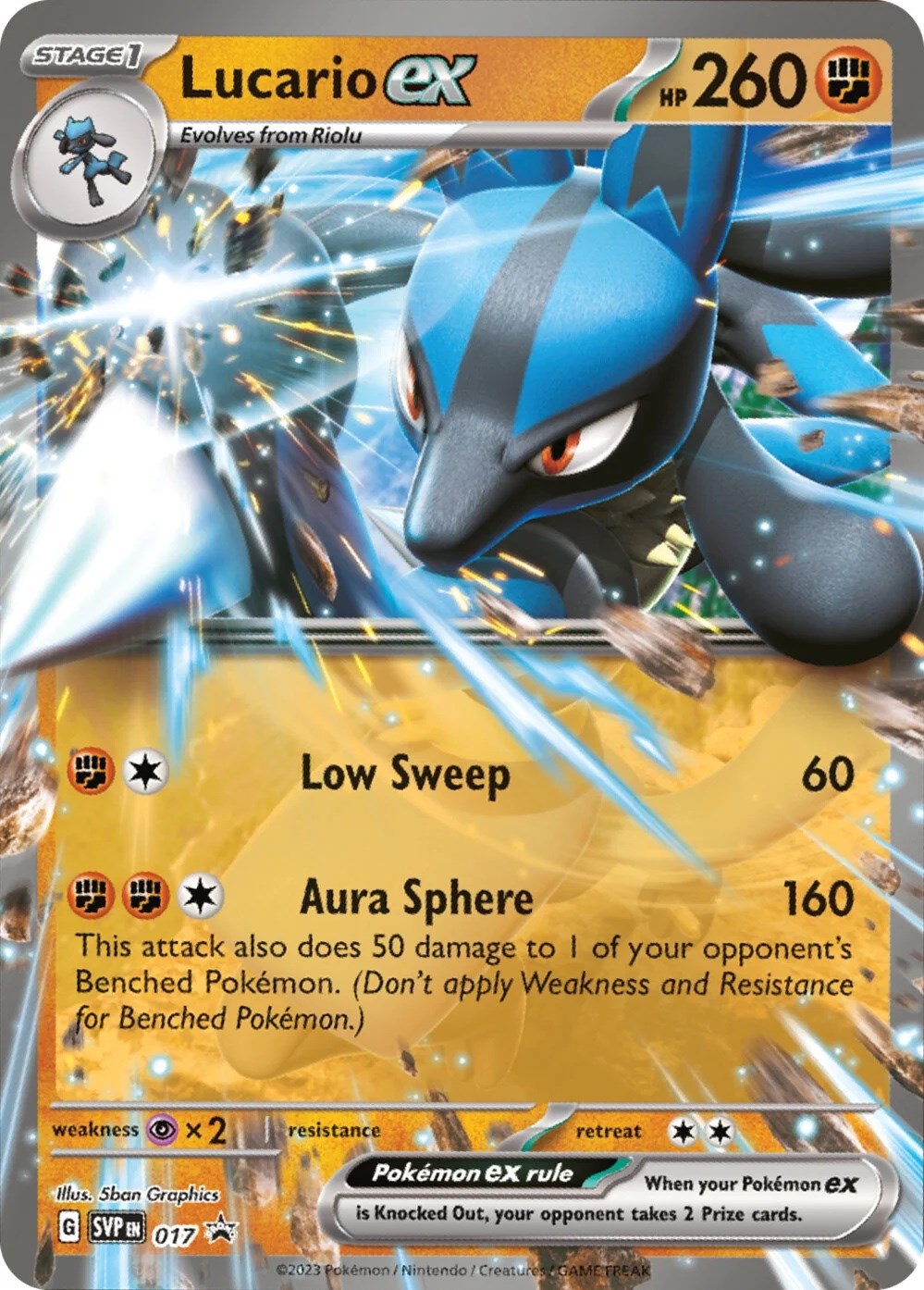 Lucario ex - 017