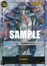 Kuzan (121) (Alternate Art) - Paramount War (OP02)