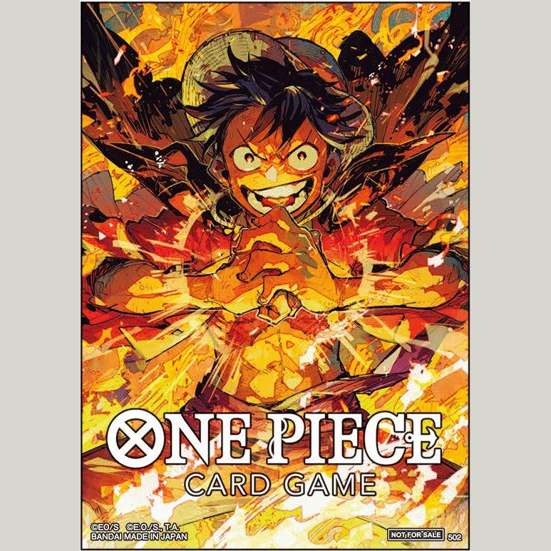 Bandai: 10ct Card Sleeves - Monkey.D.Luffy (Store Championship Participation)