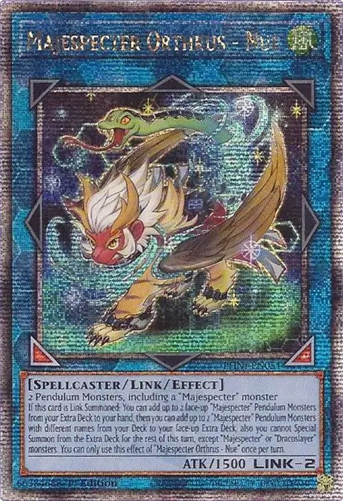 Majespecter Orthrus - Nue (Quarter Century Secret Rare)