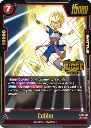 Cabba (Judge Pack (Store Judge) 01)