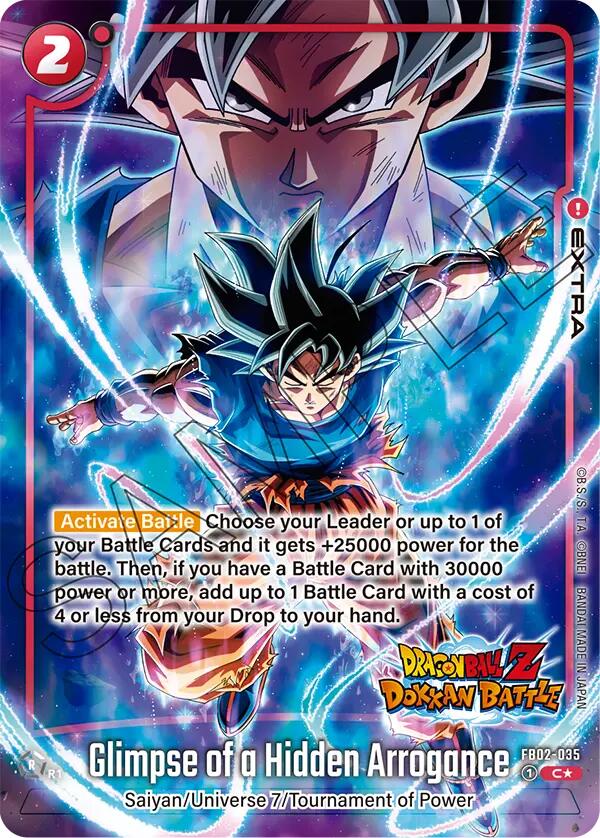 Glimpse of a Hidden Arrogance (Dragon Ball Z Dokkan Battle Alternate Art)