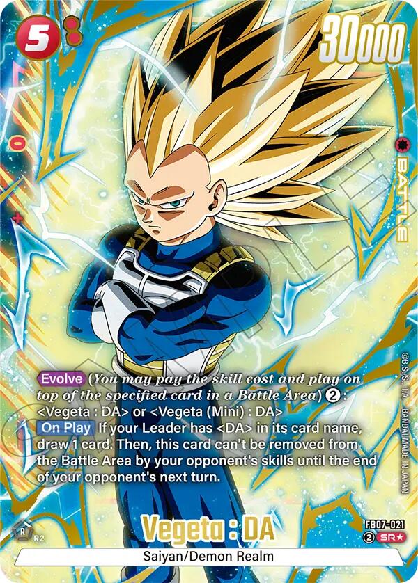 Vegeta : DA - FB07-021 (Alternate Art)