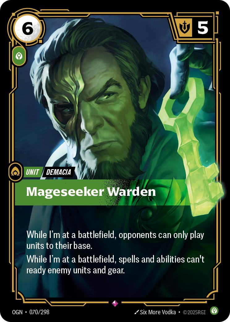 Mageseeker Warden