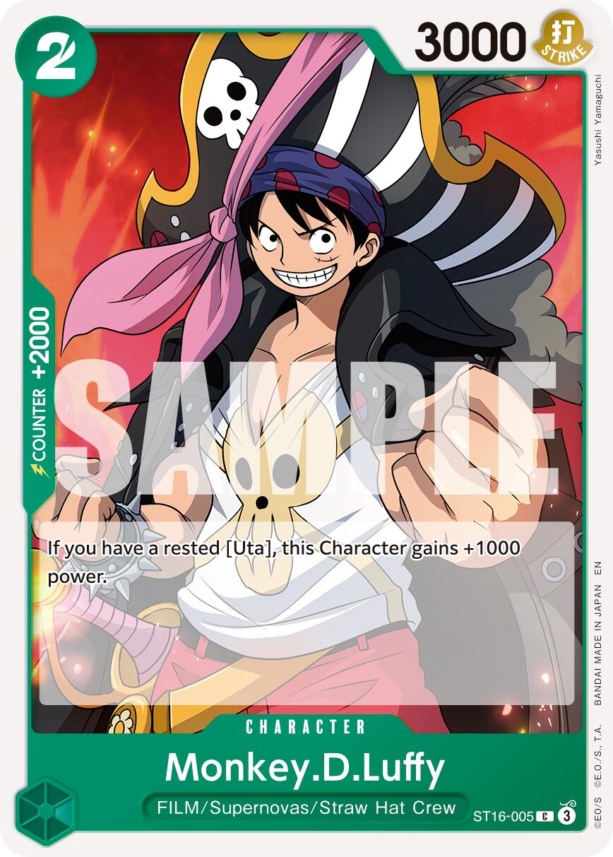 Monkey.D.Luffy - ST16-005 (Reprint)
