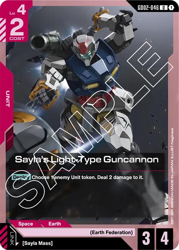 Sayla's Light-Type Guncannon