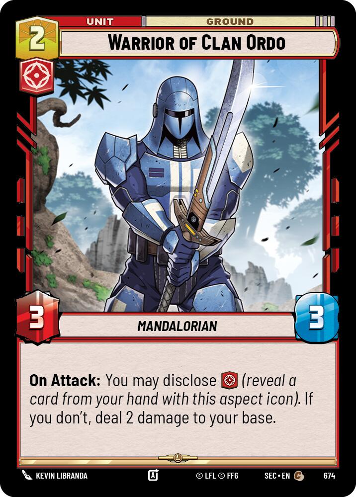 Warrior of Clan Ordo (Foil)