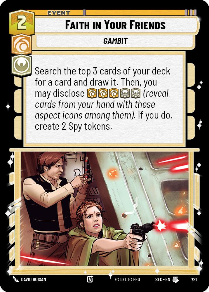 Faith in Your Friends (Foil)