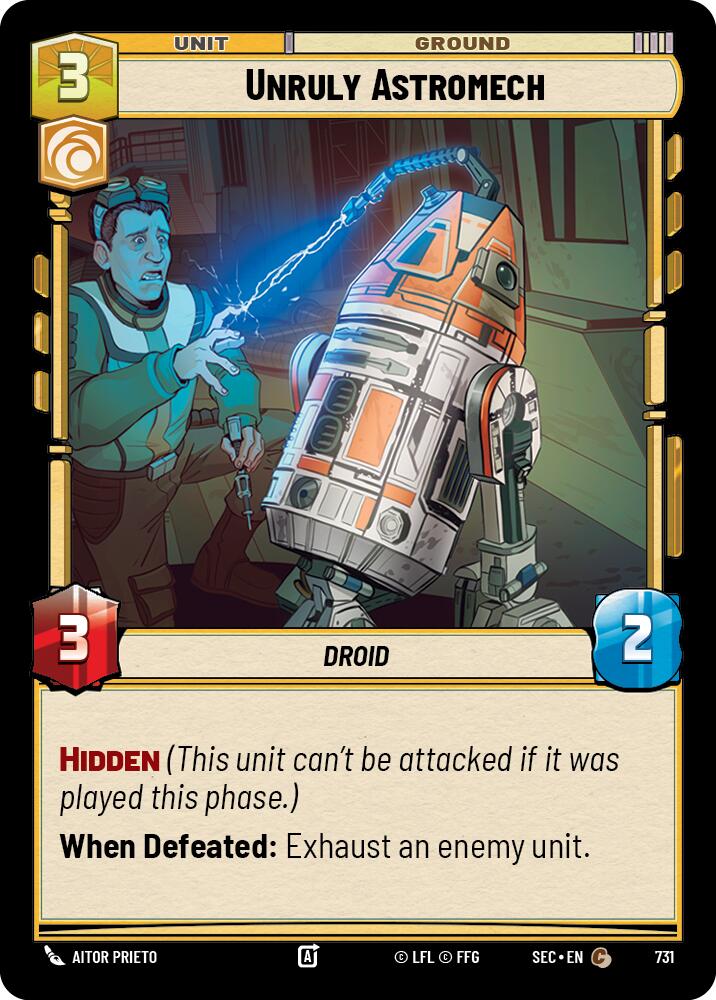 Unruly Astromech (Foil)