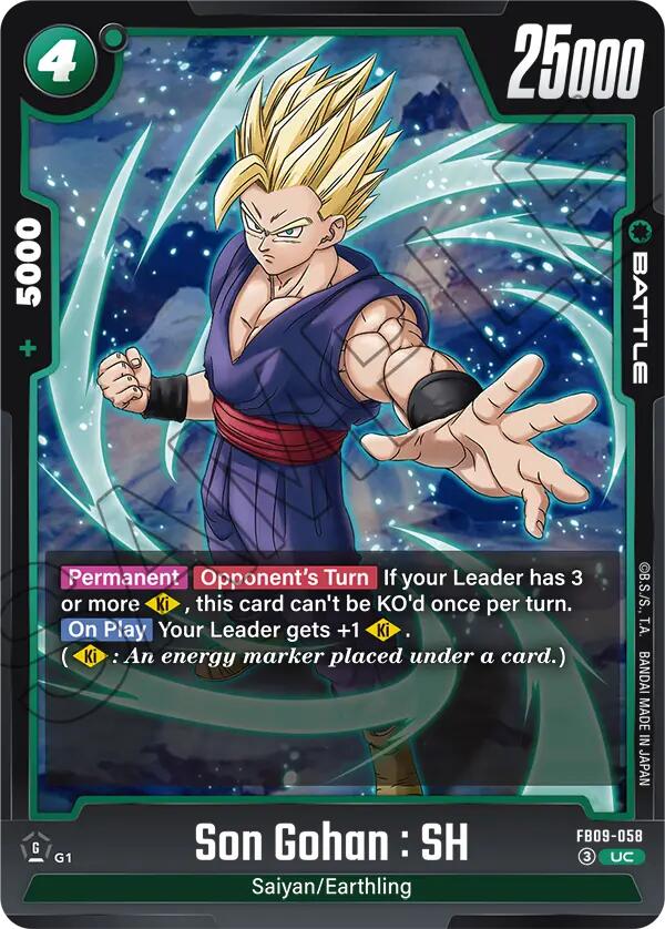 Son Gohan : SH - FB09-058
