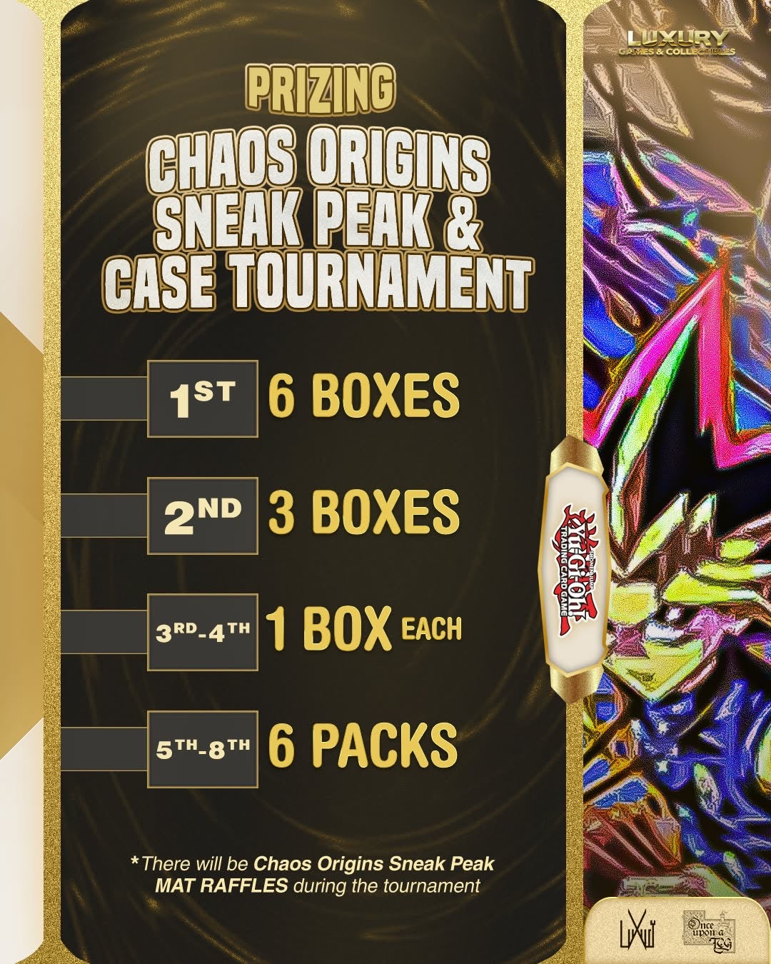 Yu-Gi-Oh! Chaos Origins Case Tournament Entry