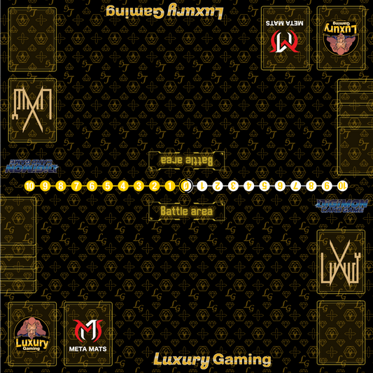 TWO PLAYER LUXURY DIGIMON CLOTH PLAY MAT