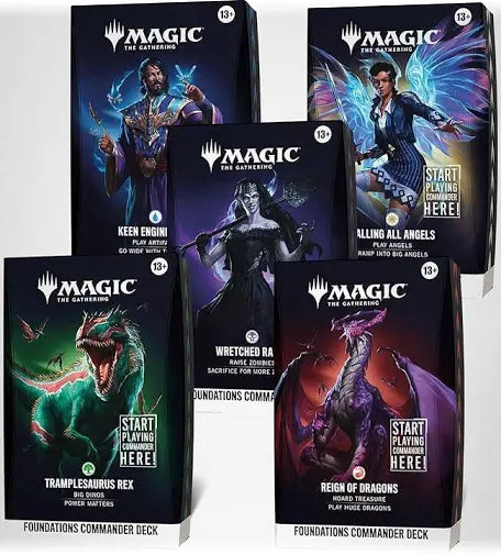 Magic foundation commander starter decks