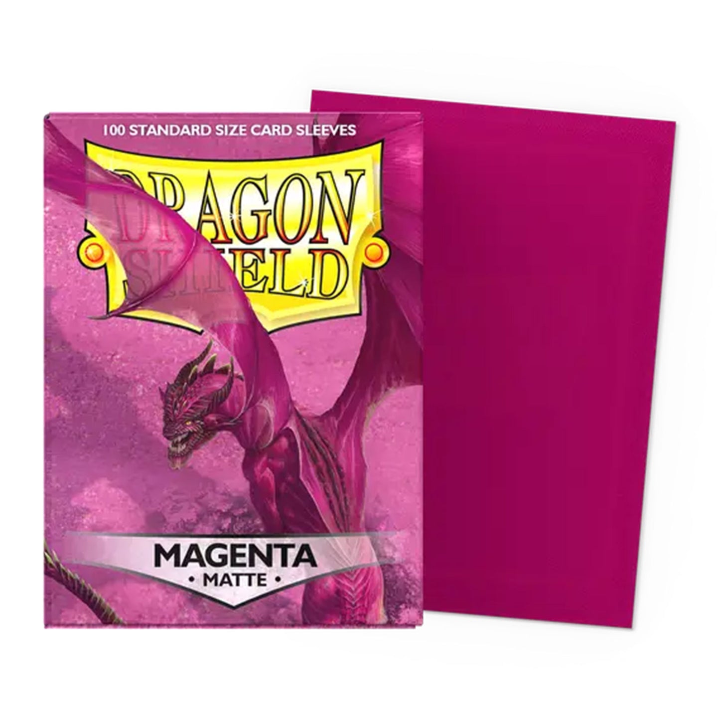 Dragon Shield Card Sleeves: Magenta - Matte