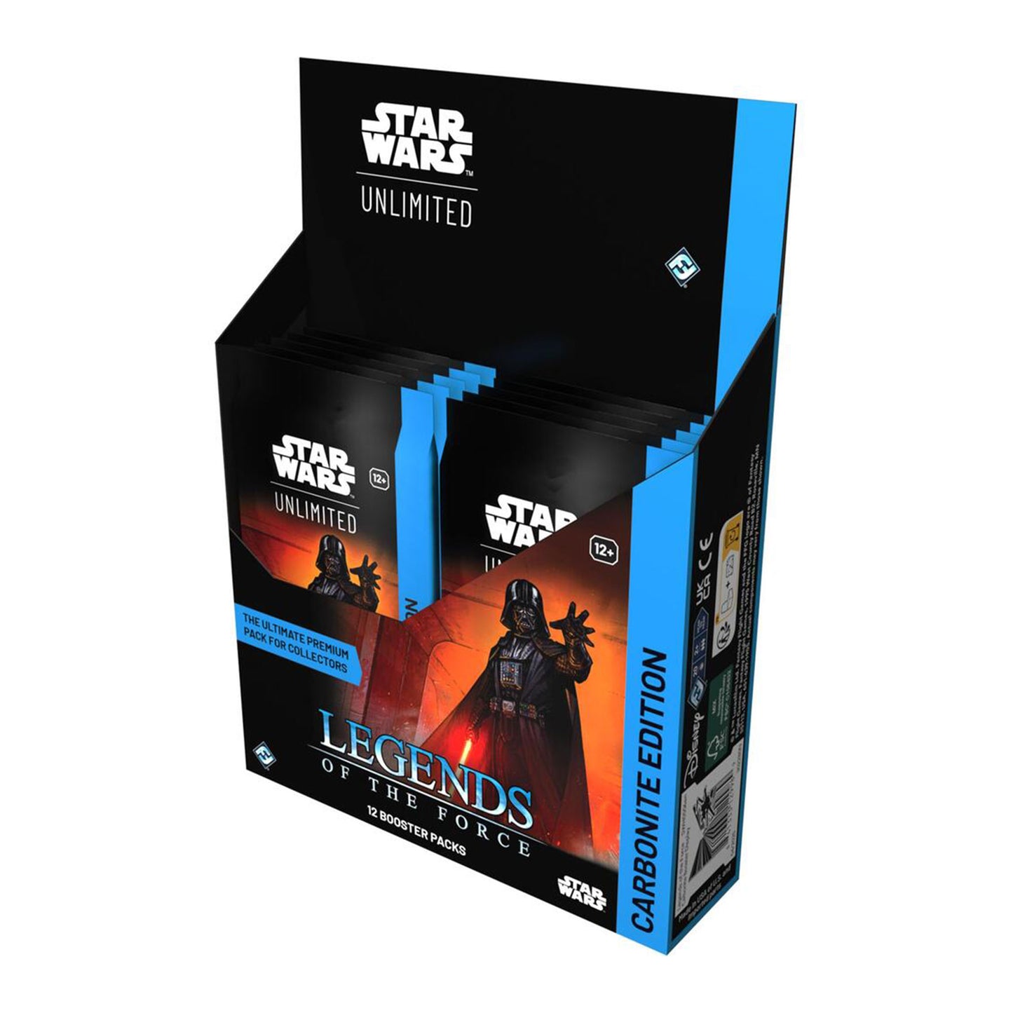 Star Wars Unlimited Carbonite Edition Booster Box: Legends of the Force