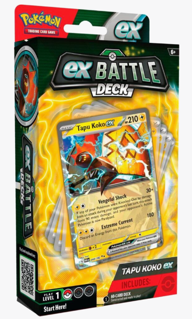 Tapu Koko Ex Battle Deck