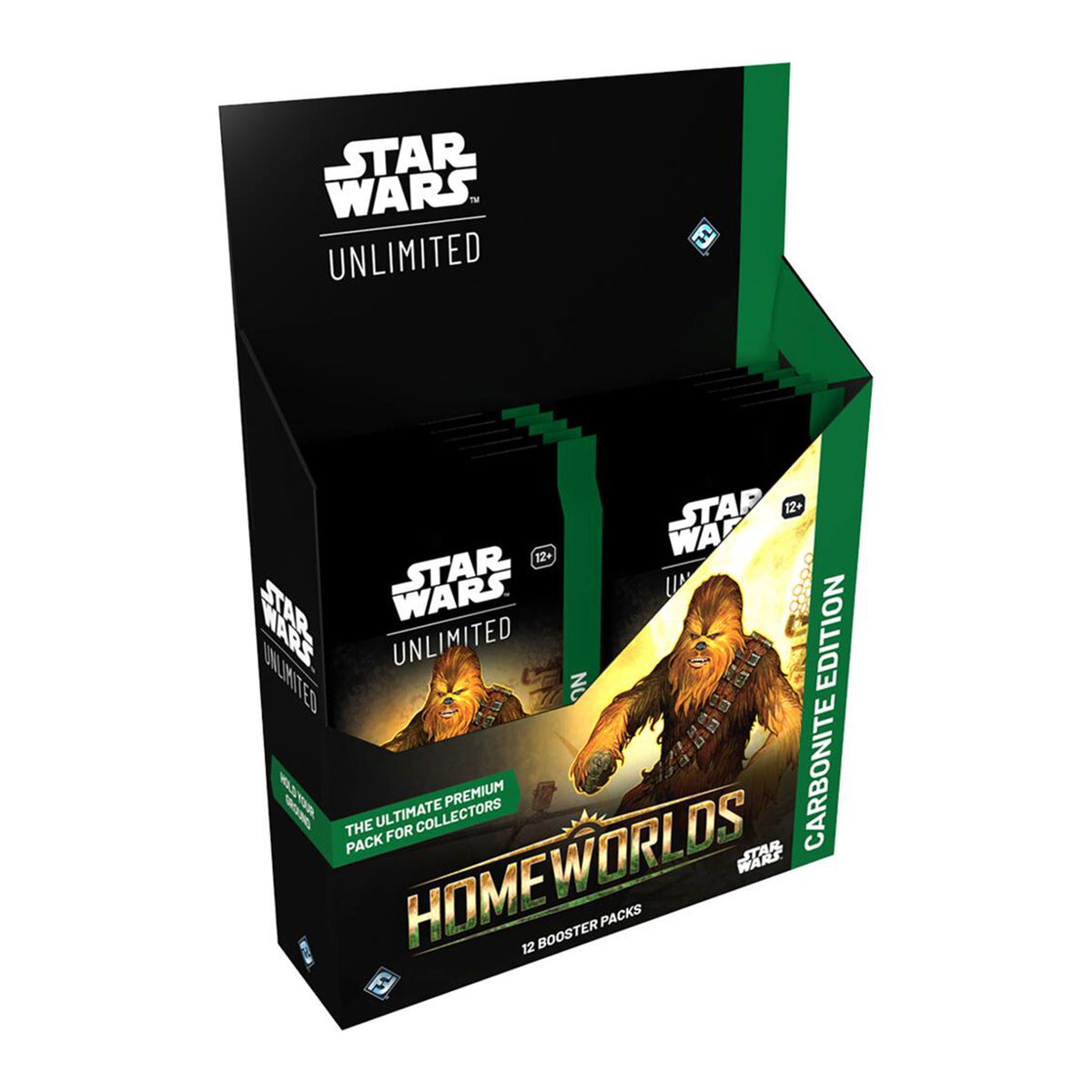 Star Wars Unlimited: Homeworlds Carbonite Edition - Booster Display