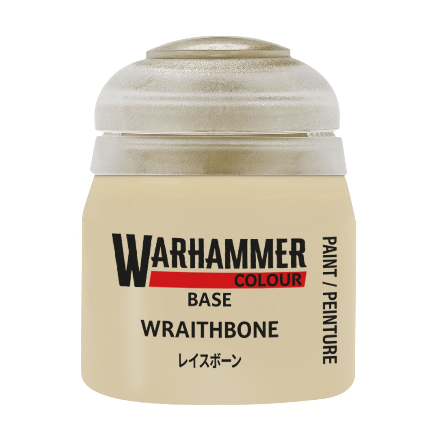 Warhammer Base Paint: Wraithbone 12ML 6 Count