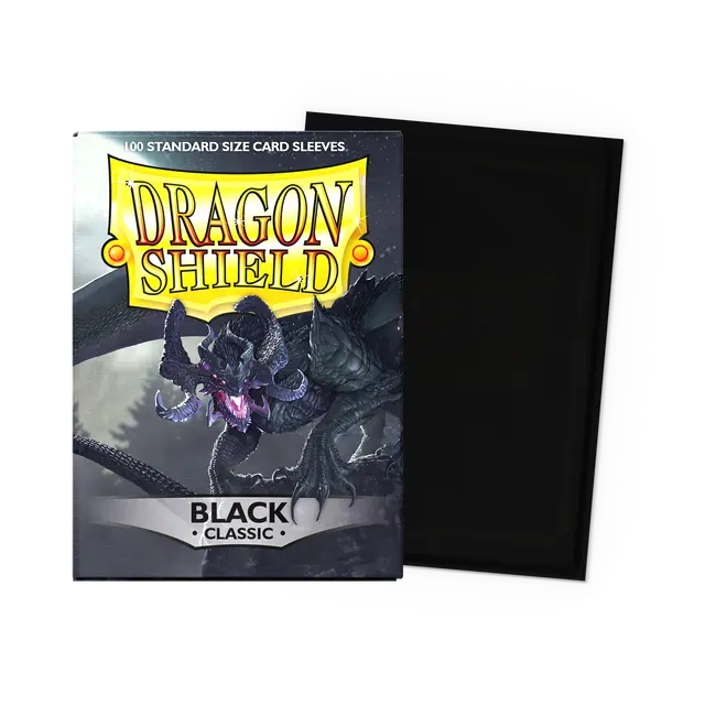 Dragon Shield Card Sleeves: Black - Classic