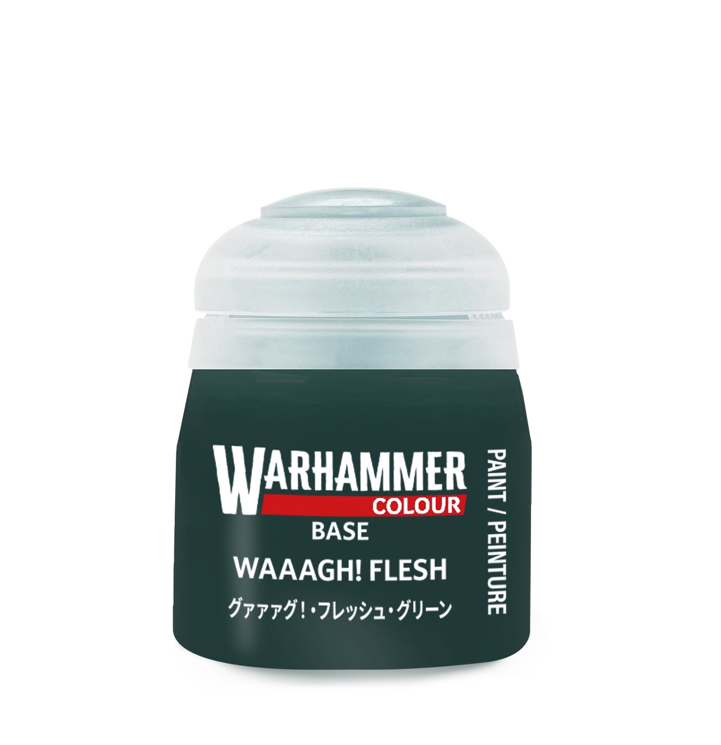 Warhammer Base Paint: Waaagh! Flesh 12ML 6 Count