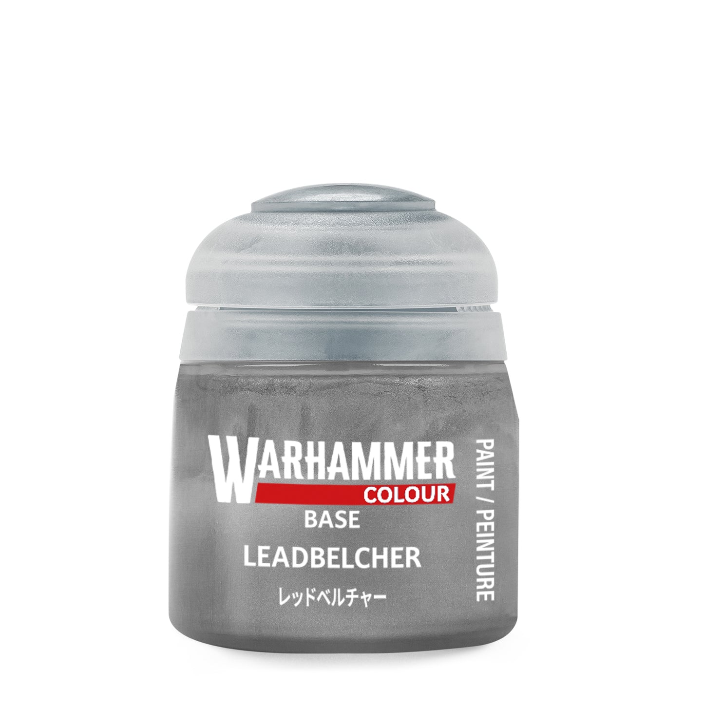 Warhammer Base Paint: Leadbelcher 12ML 6 Count
