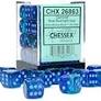 gemini blue blue/light blue 12 mm Dice Block (36 dice)