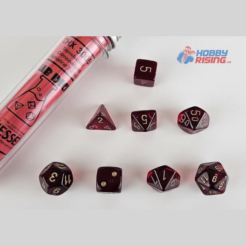 7-Set Tube Lab Dice