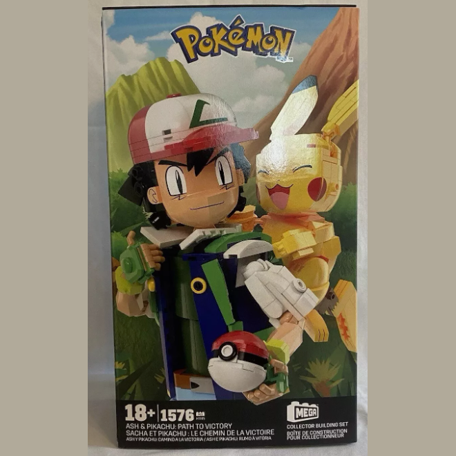 Pokemon Ash & Pikachu Lego building set