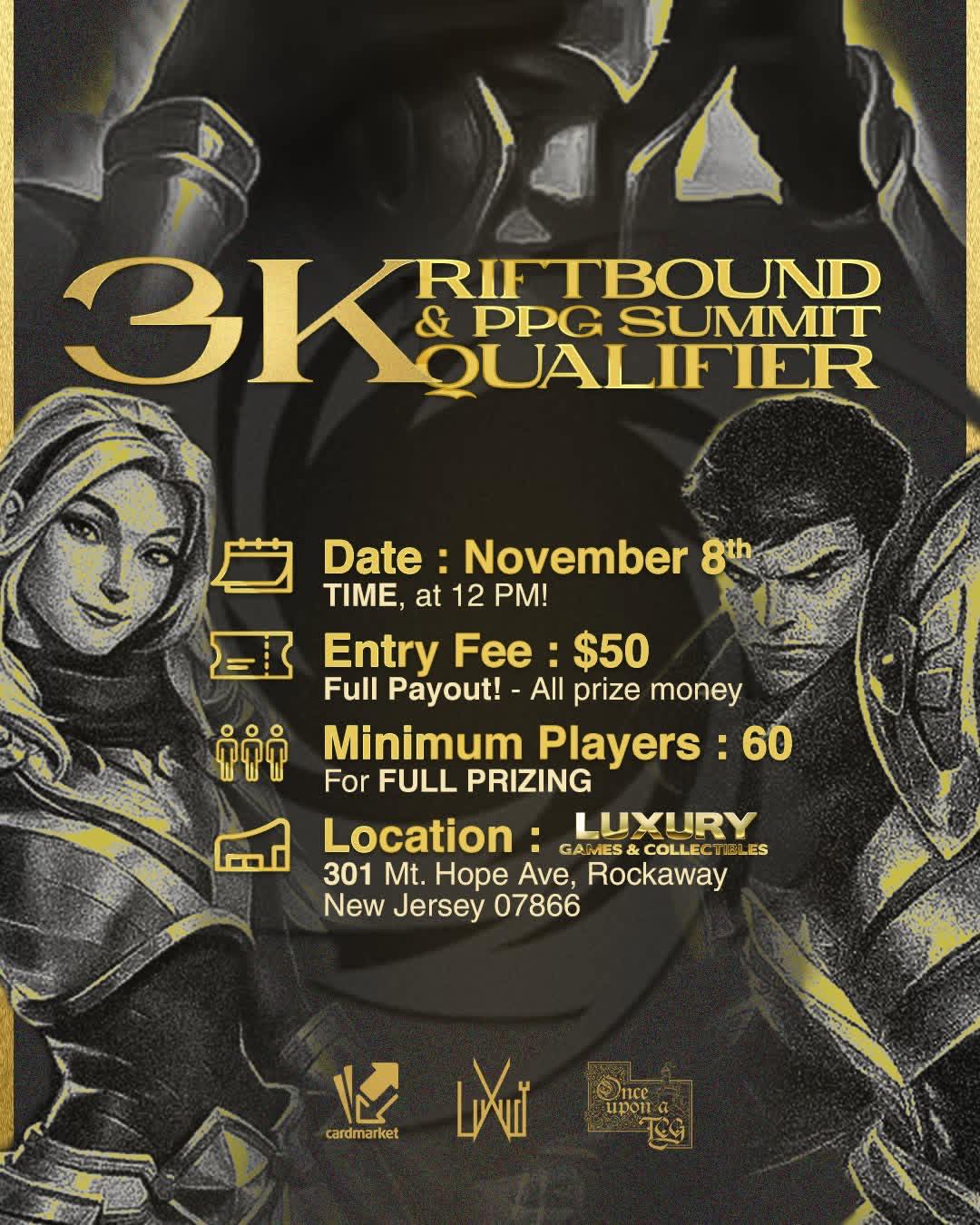 Riftbound 3k and PPG Summit Qualifier