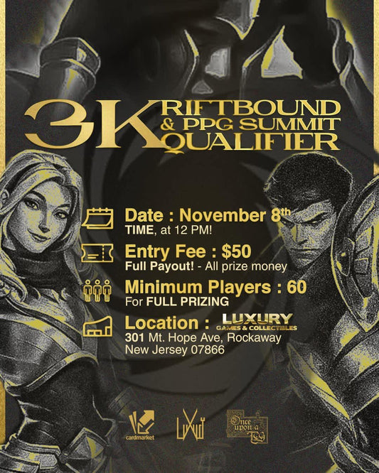 Riftbound 3k and PPG Summit Qualifier