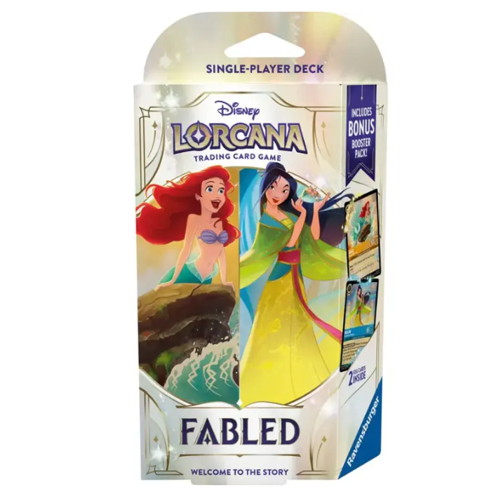 Lorcana: Fabled Starter Deck (Amber & Sapphire)