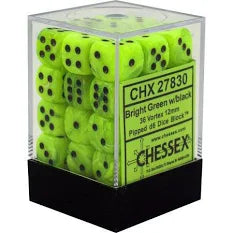 Vortex bright green 12 mm Dice Block (36 dice)