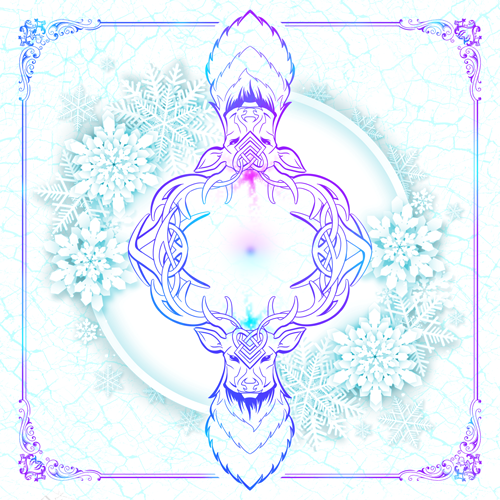 TWO PLAYER "SNOWDRIFT" PLAY MAT