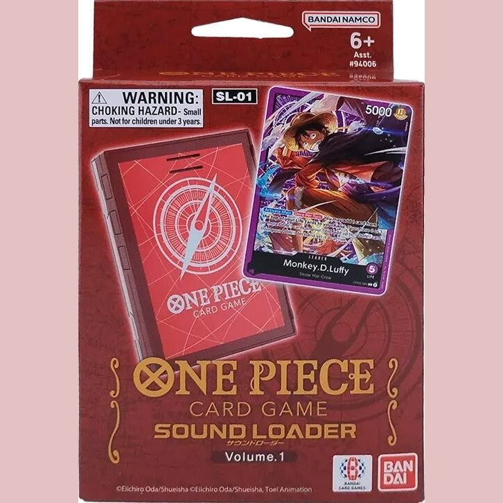 One Piece Card Game - Sound Loader Vol. 1 - BANDAI Collectible Card Loaders (BCCL)