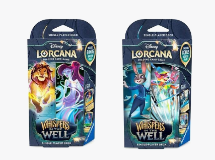 Disney Lorcana: Whispers in the Well Starter Decks