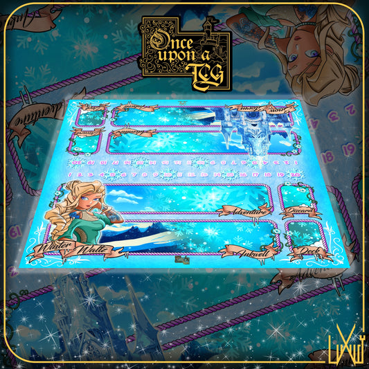 Lorcana Two Player Mat (Winter Waltz)