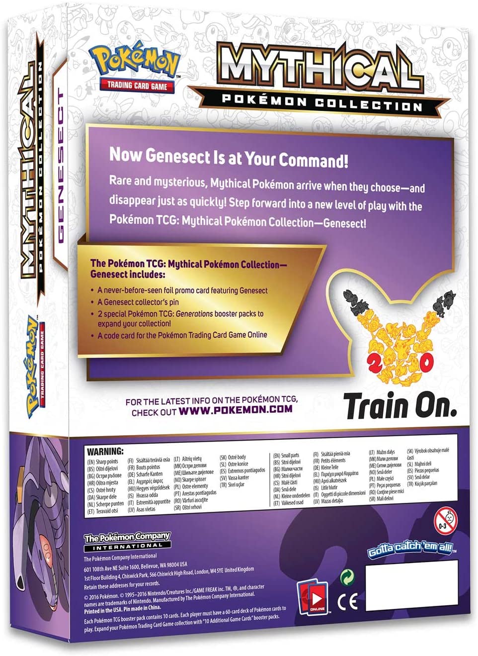 Generations - Mythical Pokemon Collection Case (Genesect)