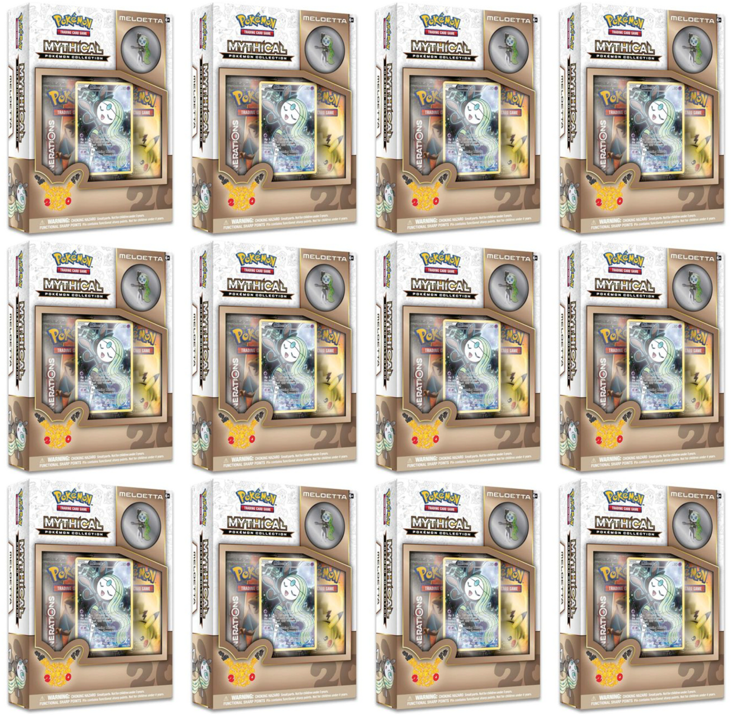 Mythical Pokemon Collection Case (Meloetta)