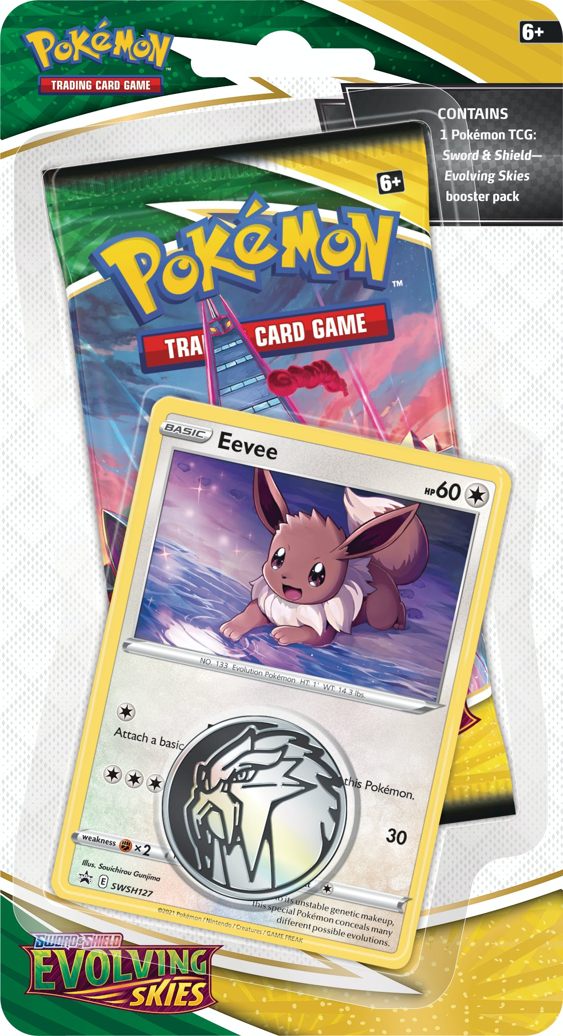 Sword & Shield: Evolving Skies - Checklane Blister (Eevee)