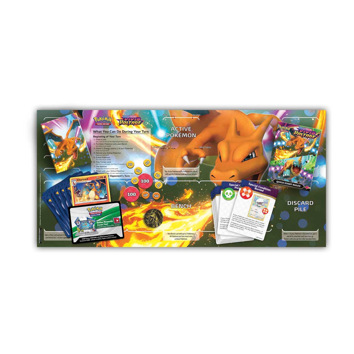 Vivid Voltage - Charizard Deck