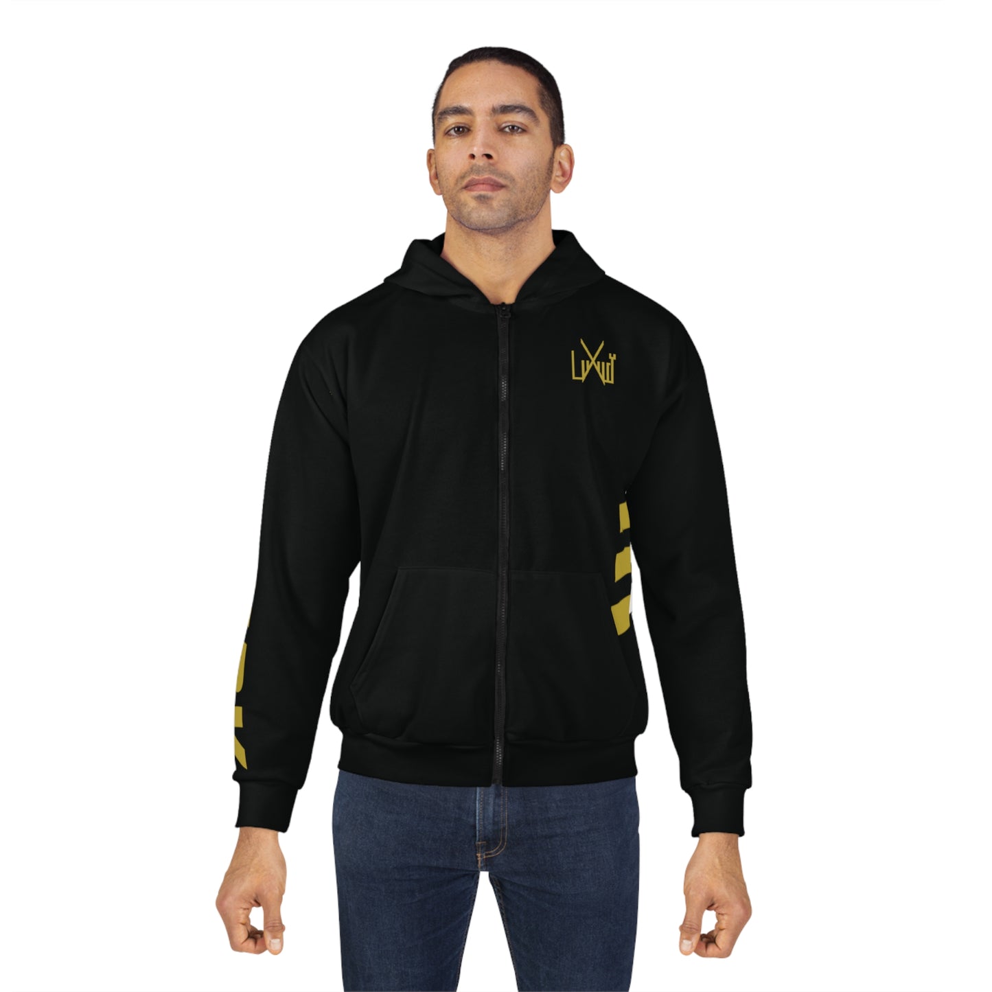 Luxury Unisex Zip Hoodie