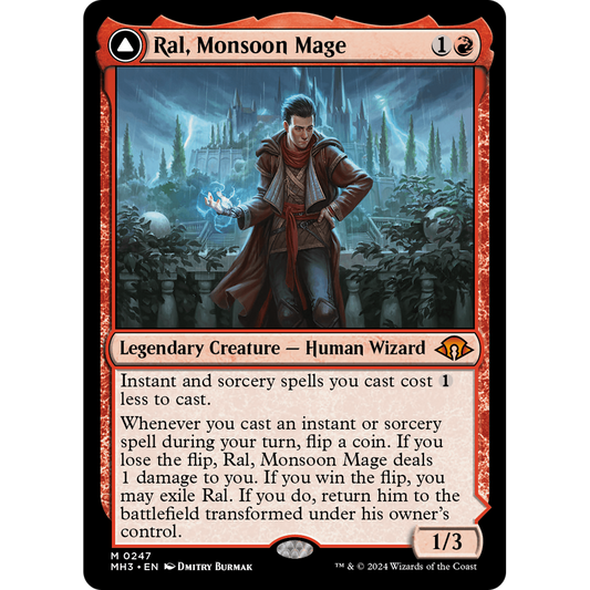Ral, Monsoon Mage // Ral, Leyline Prodigy [Modern Horizons 3]