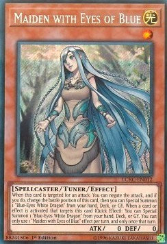 Maiden with Eyes of Blue