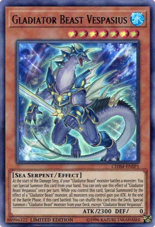 Gladiator Beast Vespasius (CHIM-ENSP1)
