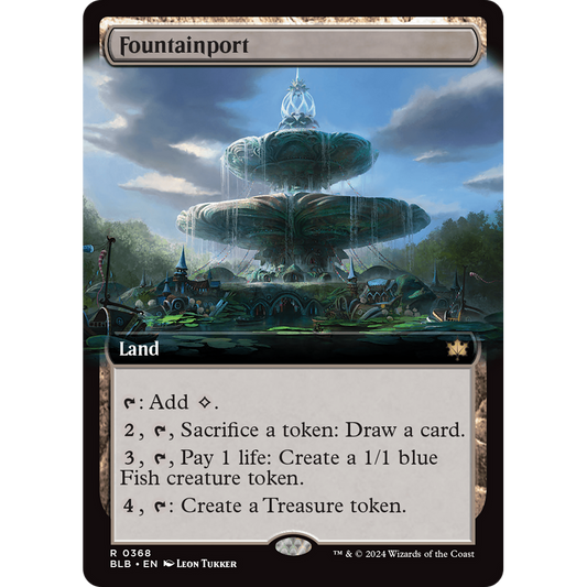 Fountainport (Extended Art) [Bloomburrow]