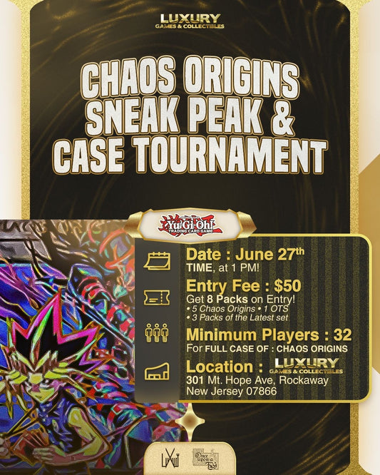 Yu-Gi-Oh! Chaos Origins Case Tournament Entry