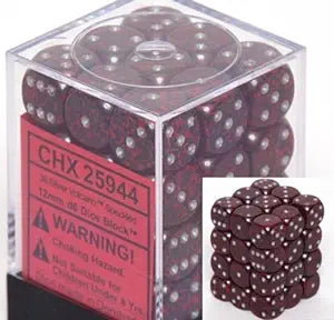 Speckled Silver Volcano 12 mm Dice Block (36 dice)