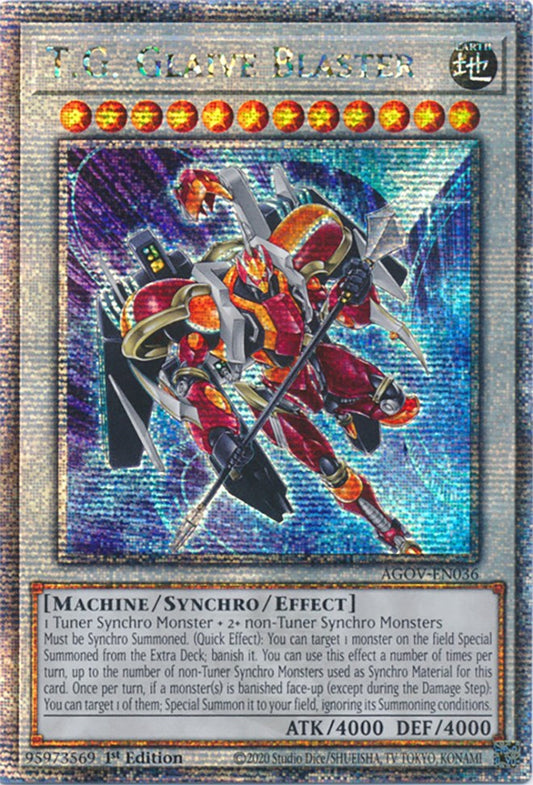 T.G. Glaive Blaster (Quarter Century Secret Rare)