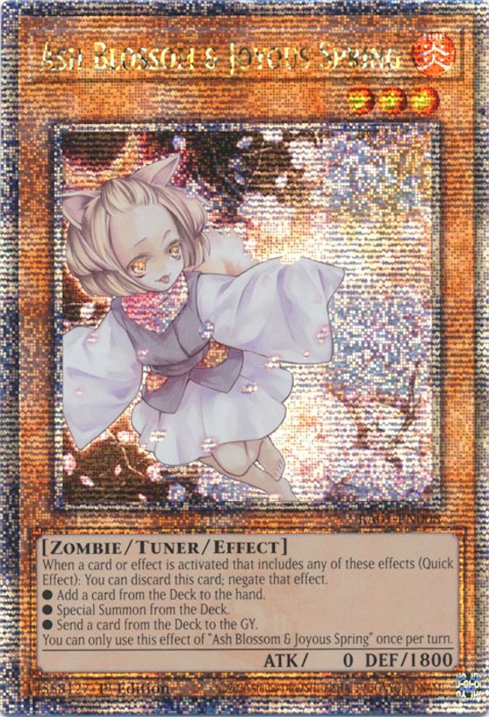 Ash Blossom & Joyous Spring (Quarter Century Secret Rare)